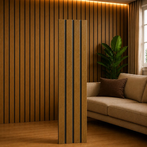 10 placas painel madeira ripada montavel mdf 90x16 decoracao 1