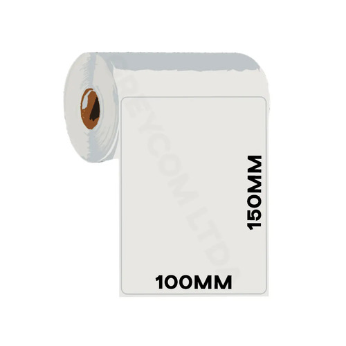 10 Rolos Etiqueta 10x15 100x150 Térmica Zebra 180 Etiquetas Para Envios Branco Greycom