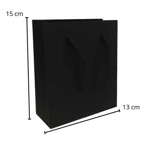10 Sacolas De Papel Premium 13 X 15