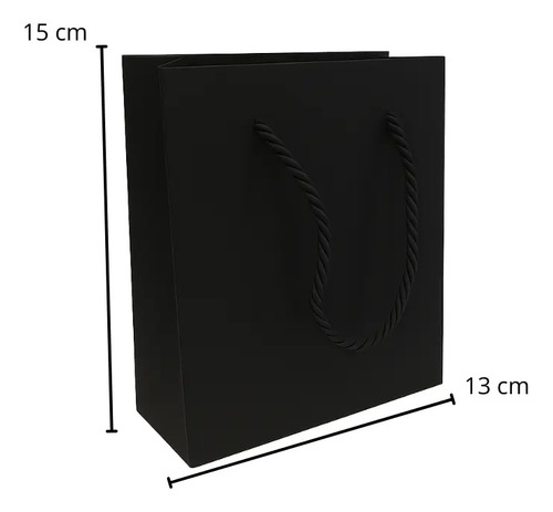10 Sacolas De Papel Premium 13 X 15