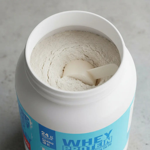 100% Whey Protein Concentrado 900g Sabor Natural - Proteína 100% Pura - 3VS Nutrition