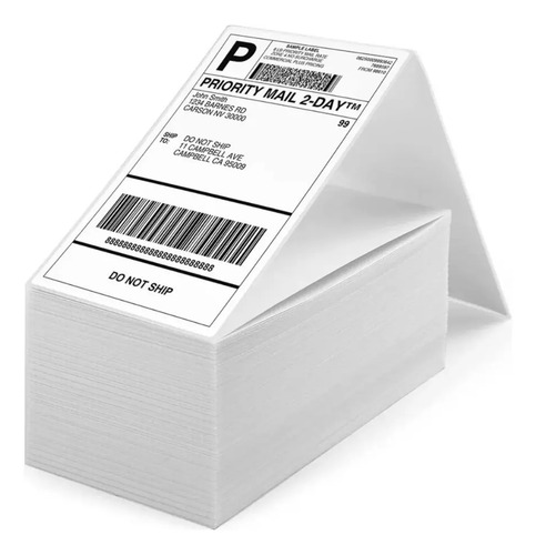 1000 etiqueta termica sem rolo 10x15 100x150 formato resma c