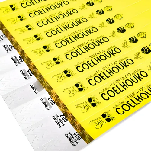 1000 pulseira identificacao personalizada festa vip eventos