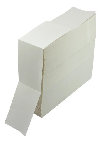 10.000 Etiquetas 100x150 10x15 Térmica Serrilha Resma Cor Branco Desenho Impr