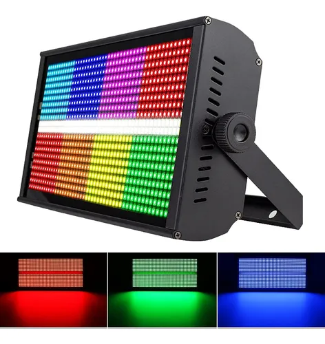 1000w 88 strobo atomico led rgbw dmx com fita dj para festa