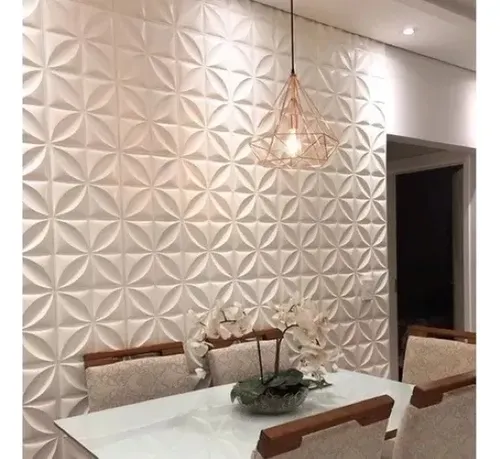 100un placas 3d pvc revestimento papel de parede 25x25cm