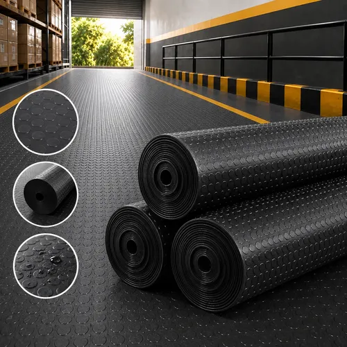 10m2 piso emborrachado moeda preto 3mm x larg 1m x comp 10m