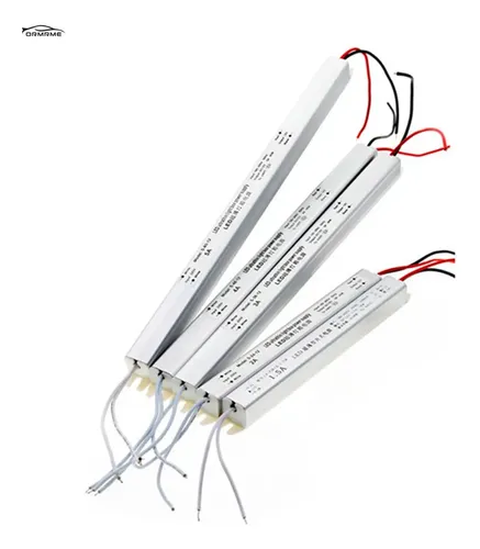 10x Fonte Slim Driver 12v 10a 120w Para Perfil Fita De Led