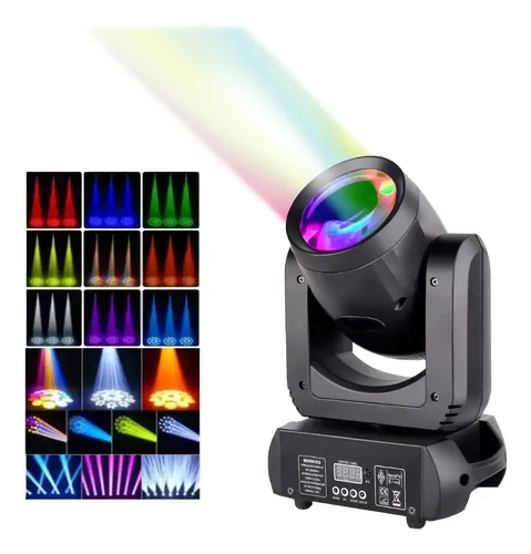 150w moving head led beam rgbw prisma e gobo giratorio dmx
