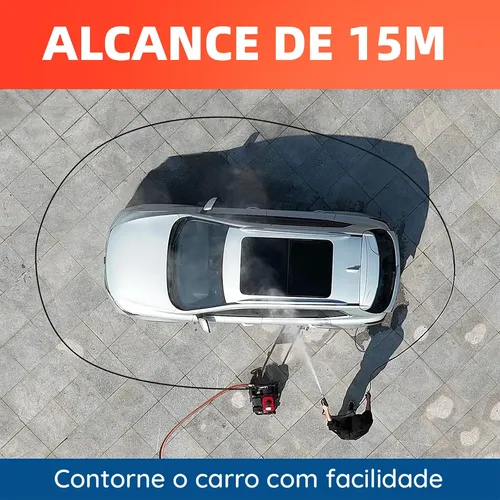 15m Mangueira Bico Registro Engate Rápido Lavadora P/karcher