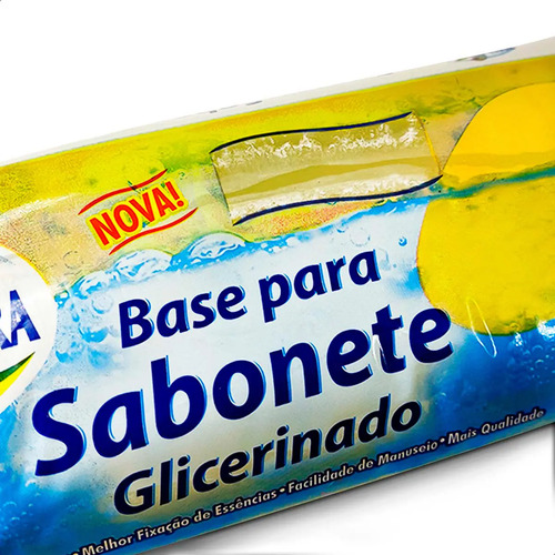 1kg De Base Glicerinada Para Sabonete Transparente Rp