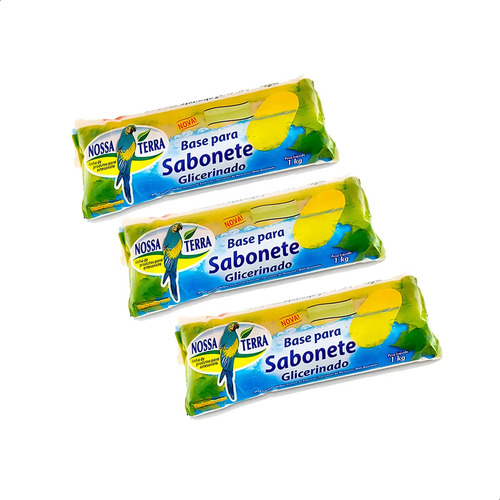 1kg De Base Glicerinada Para Sabonete Transparente Rp