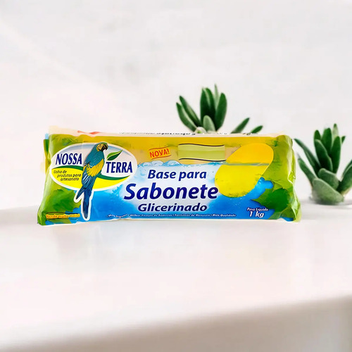 1kg De Base Glicerinada Para Sabonete Transparente Rp