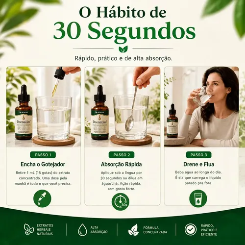 2 Drenalinf 30 Ml Fórmula Importada | Envio Full