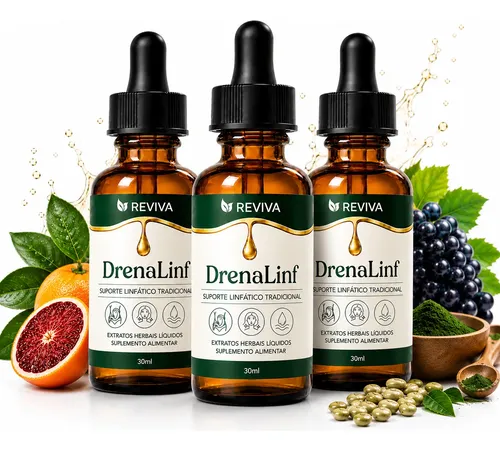 2 Drenalinf 30 Ml Fórmula Importada | Envio Full