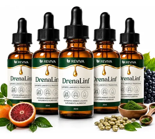 2 Drenalinf 30 Ml Fórmula Importada | Envio Full