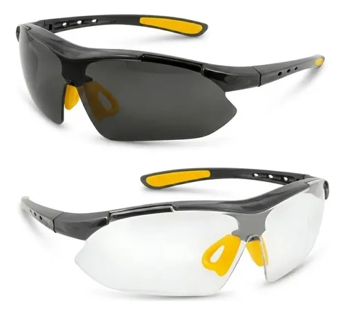 2 oculos protecao anti risco epi trabalho e lazer esportivo