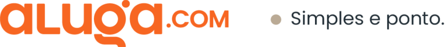 Logo aluga slogan