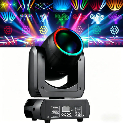 230w moving head led beam rgbw prisma e gobo giratorio dmx