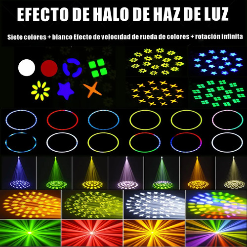 230w Moving Head Led Beam Rgbw Prisma E Gobo Giratório Dmx