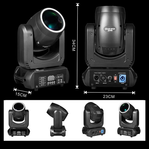 230w Moving Head Led Beam Rgbw Prisma E Gobo Giratório Dmx