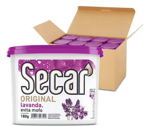24 und antimofo secar 180g lavanda desumidificador armario