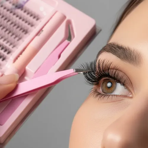 240 Kit Extensão De Cílios Tufinho Lash Iniciante Mix 9-14mm