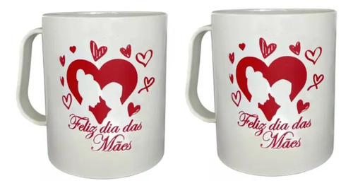 30 Caneca Lembrancinha Dia Das Mães Pais Namorados Natal Fes