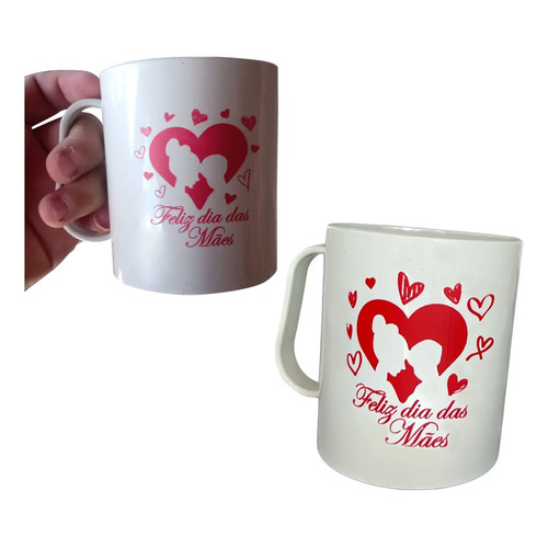 30 Caneca Lembrancinha Dia Das Mães Pais Namorados Natal Fes
