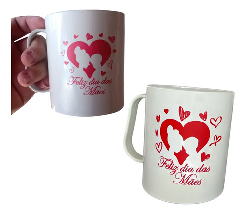 30 Caneca Lembrancinha Dia Das Mães Pais Namorados Natal Fes