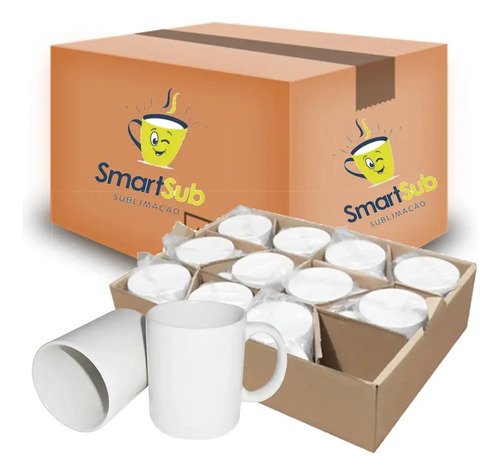 36 Canecas Para Sublimação Smartsub Aaa Live!