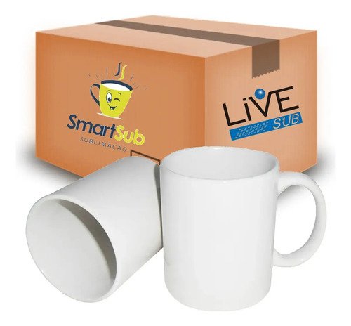 36 Canecas Para Sublimação Smartsub Aaa Live!