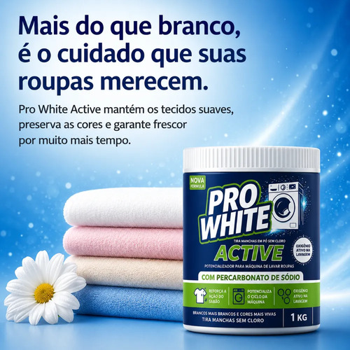 4 Kg Potencializador Tira Manchas Percarbonato Sódio Colorid