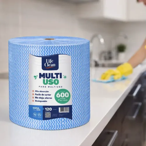 600 Panos Multiuso Perfex Reutilizável Limpeza Life Clean