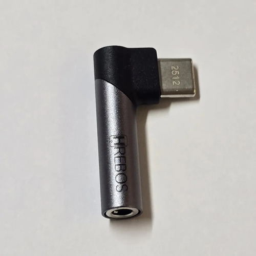 Adaptador Fone Ouvido Usb C Para P2 P3 Em L Gamer Cinza