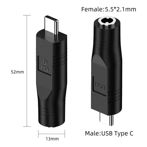 Adaptador P/ Fonte De Alimentação Tipo C Starlink Mini