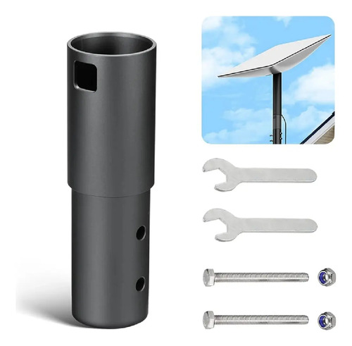 Adaptador P/ Starlink V2 Suporte Alumínio Reforçado Poste