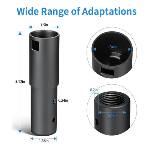 Adaptador P/ Starlink V2 Suporte Alumínio Reforçado Poste