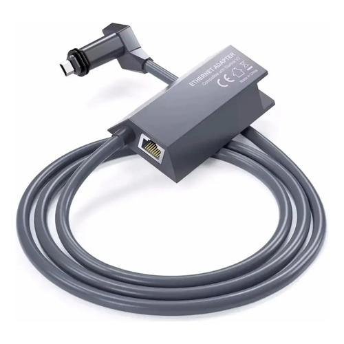 Adaptador starlink computador roteador rapida ethernet v2 1
