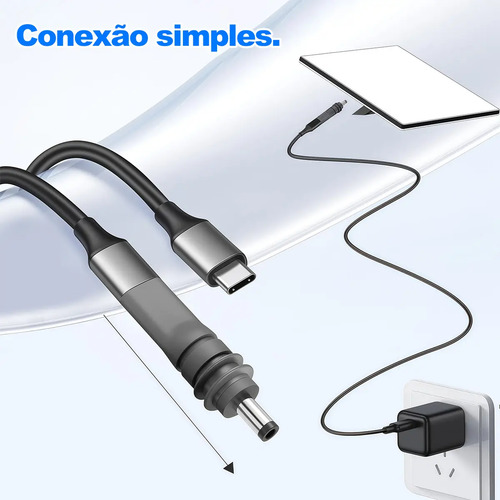 Adaptador Starlink Mini Cabo De Alimentação Tipo C Para Dc