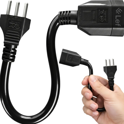 Adaptador tomada 20a p 10a carregador carro eletrico bivolt