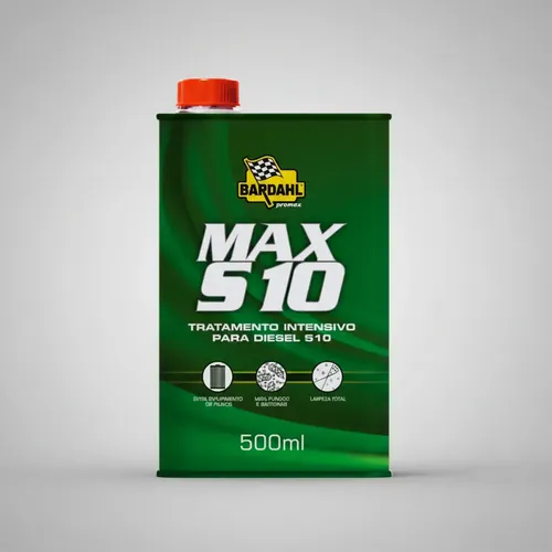 Aditivo diesel max s10 bactericida descarbonizante 500ml