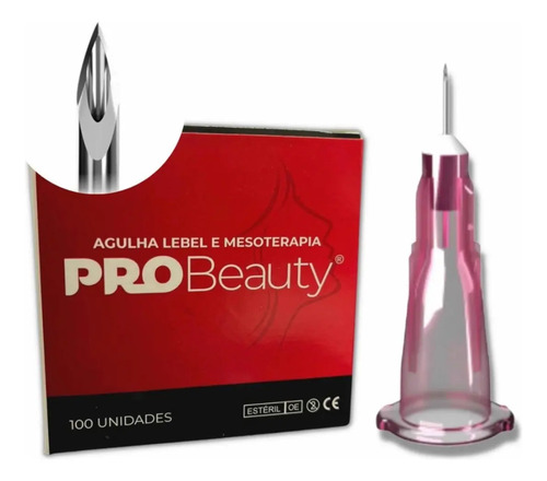 Agulha Lebel 32g 4mm - Caixa Com 100 Unidades