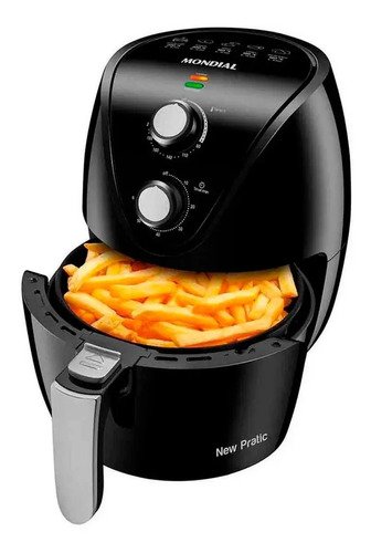Air fryer fritadeira eletrica mondial saude 1500w 35l cor pr