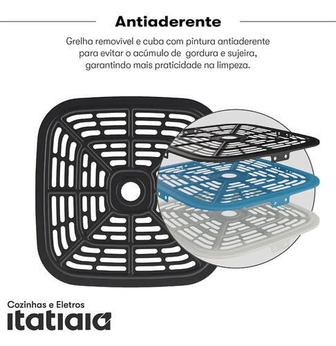 Air fryer Itatiaia AFITA AFITA1035A de 3.5L preto