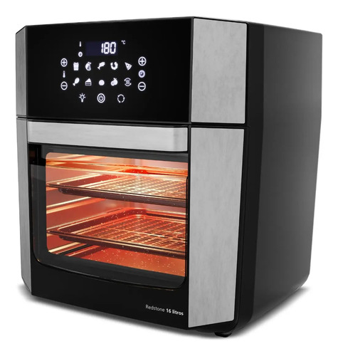 Air Fryer Oven Britânia 16L 4 em 1 Porta Removível BAF16A
