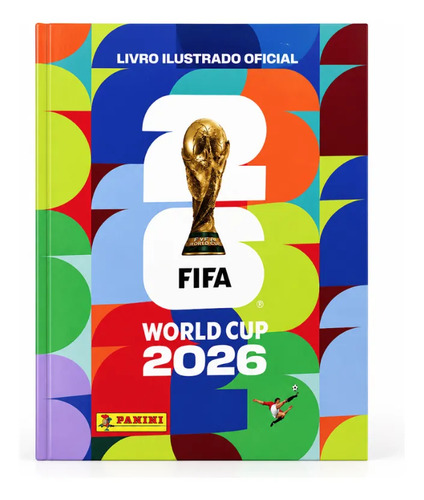 Álbum Capa Dura Copa Do Mundo Fifa 2026 Envio Rapido Greycom
