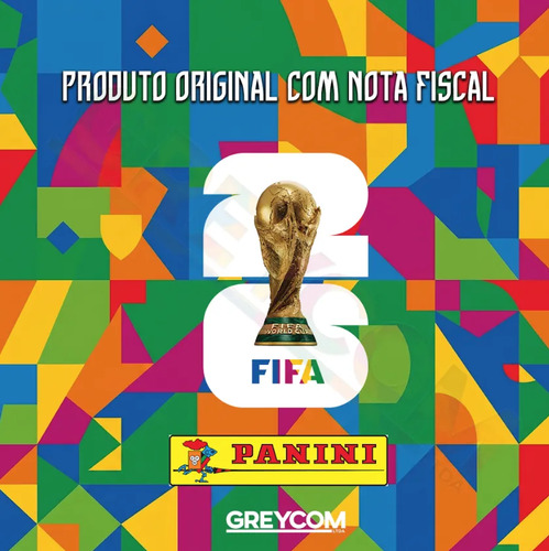 Álbum Capa Dura Copa Do Mundo Fifa 2026 Envio Rapido Greycom