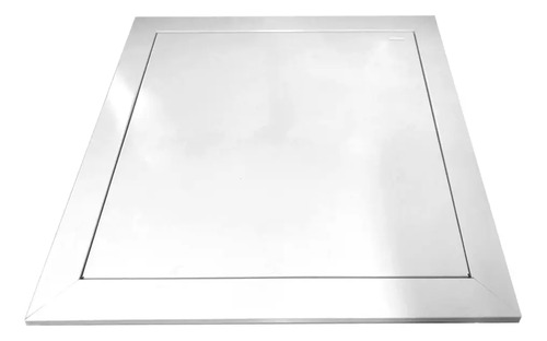 Alçapão P/ Forro De Gesso Drywall 40x40cm Com Tampa Metálica Cor Branco