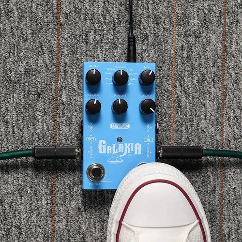 Algoritmos M-vave Galaxia Multi-reverb 9 Estéreo Usb-c Azul